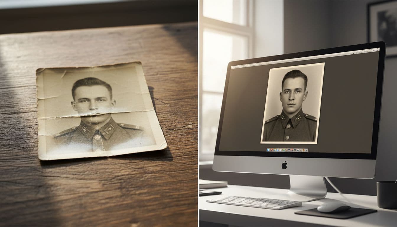 Jak zrobić zdjęcie starej fotografii telefonem? - ilustracja poradnika